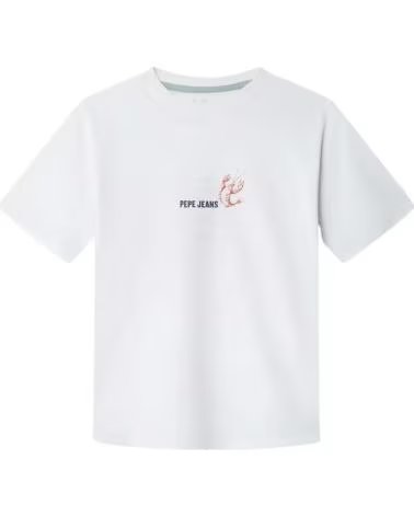 PEPE JEANS T-SHIRT LOBSTER PARTY WEISS NAN