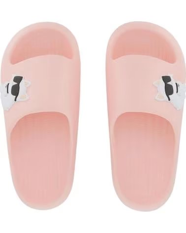 KARL LAGERFELD CHINELOS ROSA
