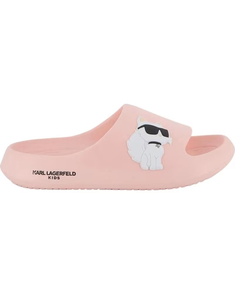 KARL LAGERFELD CHINELOS ROSA