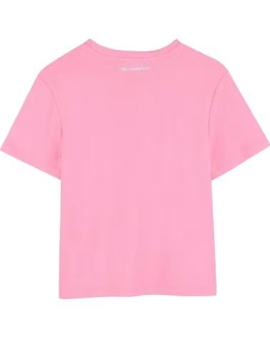 KARL LAGERFELD CAMISETA MANGA CORTA ROSA