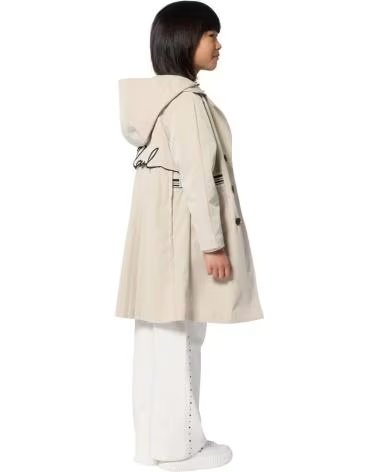 KARL LAGERFELD PANTALON COULEUR CRU CRUDO