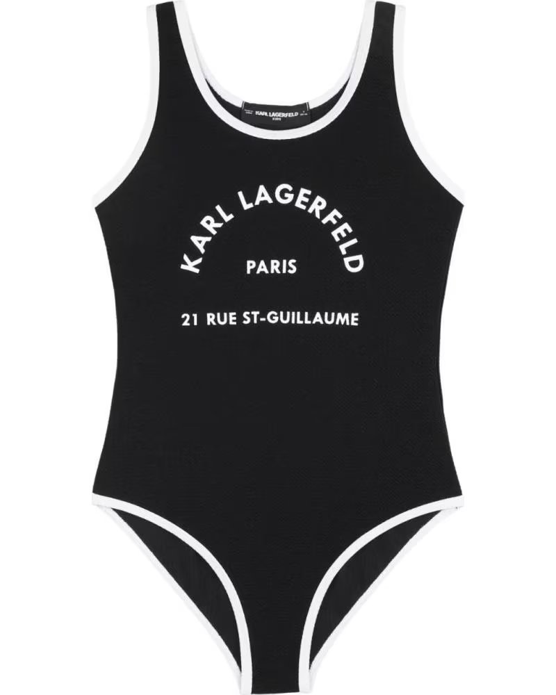 KARL LAGERFELD BANADORES EN COLOR NEGRO