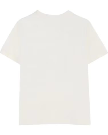 ZADIG AND VOLTAIRE & T-SHIRT BEDRUCKT IN CREMEWEISS CRUDO