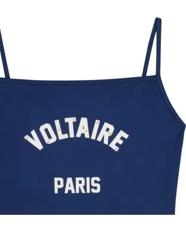 ZADIG AND VOLTAIRE AND BAÑADOR AZUL CON LOGO PARIS