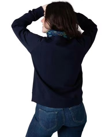 ZADIG AND VOLTAIRE FELPA & BLU CON STAMPA AZUL