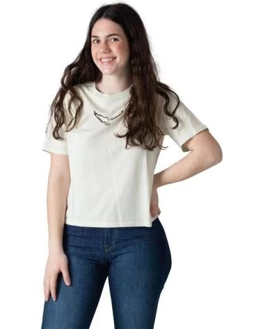 ZADIG AND VOLTAIRE AND SHORT SLEEVE T-SHIRT GREEN VERDE