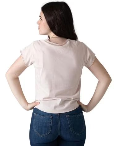 ZADIG AND VOLTAIRE & T-SHIRT MANGA CURTA VIOLETA X60529-92A