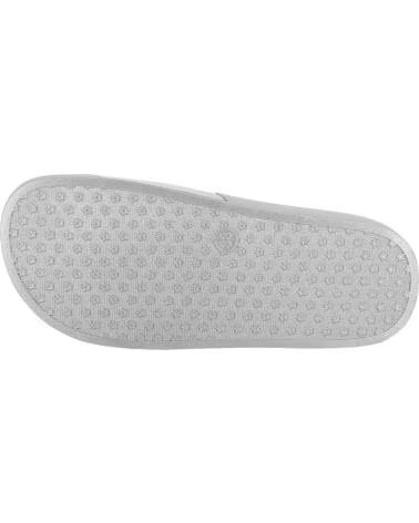 DKNY CHANCLAS D62634-16 EN PLATEADO PARA NINAS GRIS CLARO
