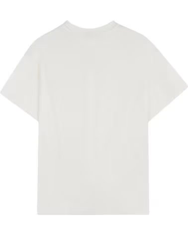 DKNY CAMISETA DE MANGA CORTA D62629-560 EN BEIGE PARA NINAS AMARILLO ORO