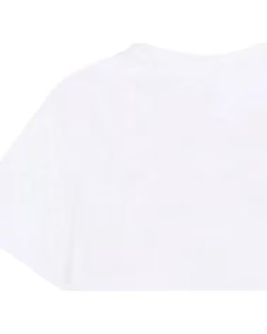 DKNY CAMISETA DE MANGA CORTA D62621-N54 EN BLANCO PARA NINAS BLANCO ROSA
