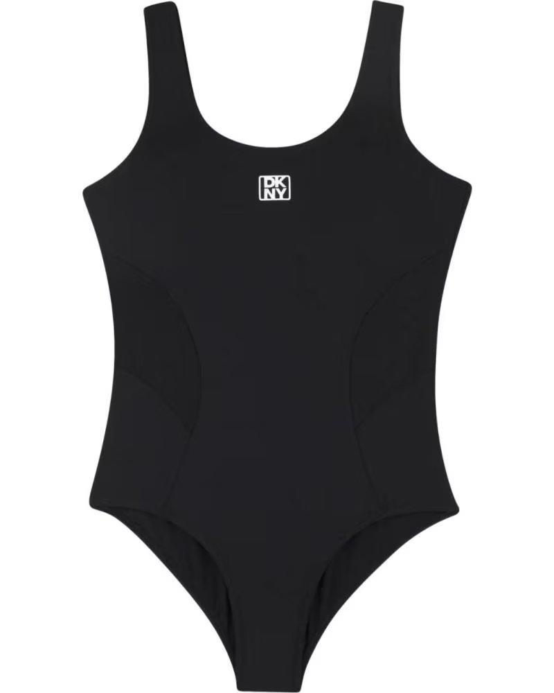 DKNY FATO DE BANHO CLÁSSICO PRETO NEGRO