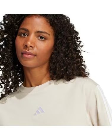 ADIDAS CAMISETA DE MANGA CORTA JE1204 EN PARA MUJER BEIGE