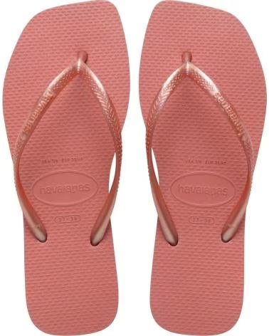 HAVAIANAS CHINELOS SQUARE VERMELHOS 1121ROJO