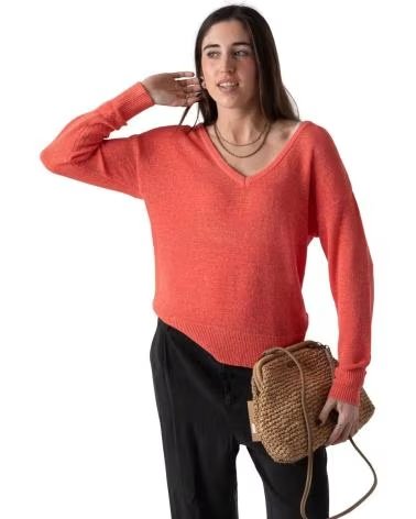 SYSTEM ACTION CHAQUETAS Y JERSEIS EN COLOR CORAL