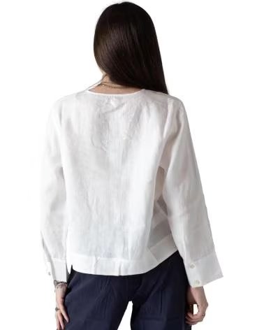 YERSE CAMISAS Y BLUSAS EN COLOR BLANCO
