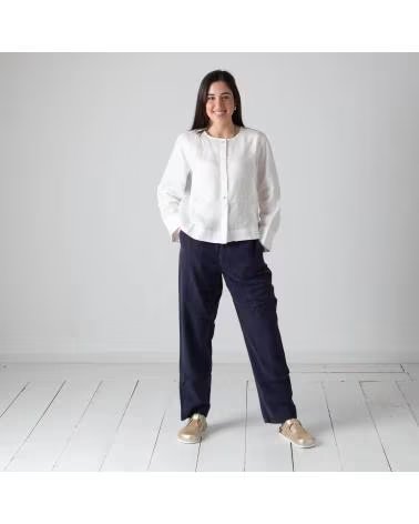 YERSE CAMISAS Y BLUSAS EN COLOR BLANCO