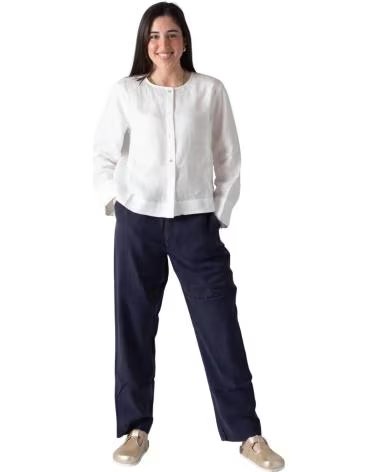 YERSE PANTALONES EN COLOR AZUL