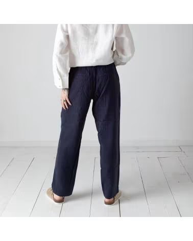 YERSE PANTALONES EN COLOR AZUL