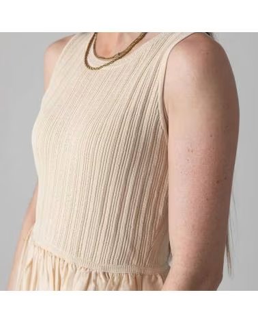 YERSE VESTIDOS EN COLOR CRUDO