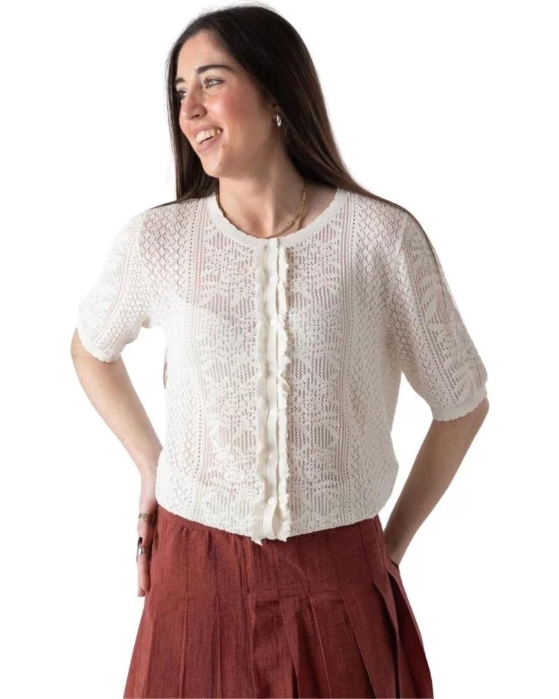 YERSE CHAQUETAS Y JERSEIS EN COLOR BLANCO