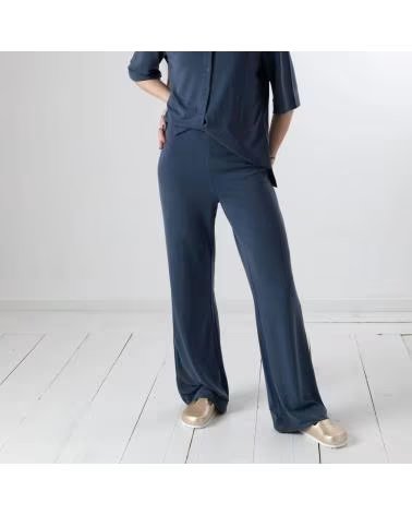 YERSE PANTALONES EN COLOR AZUL