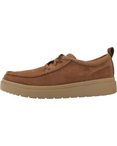 CLARKS SAPATILHAS POLDEN MOC CASTANHO COLA