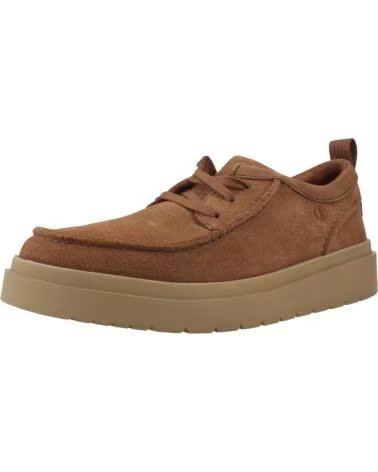CLARKS SAPATILHAS POLDEN MOC CASTANHO COLA