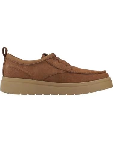 CLARKS SAPATILHAS POLDEN MOC CASTANHO COLA