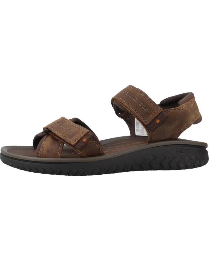 CLARKS SANDALI DA UOMO MODELLO 26182009C IN PELLE MARRONE BEESWAX