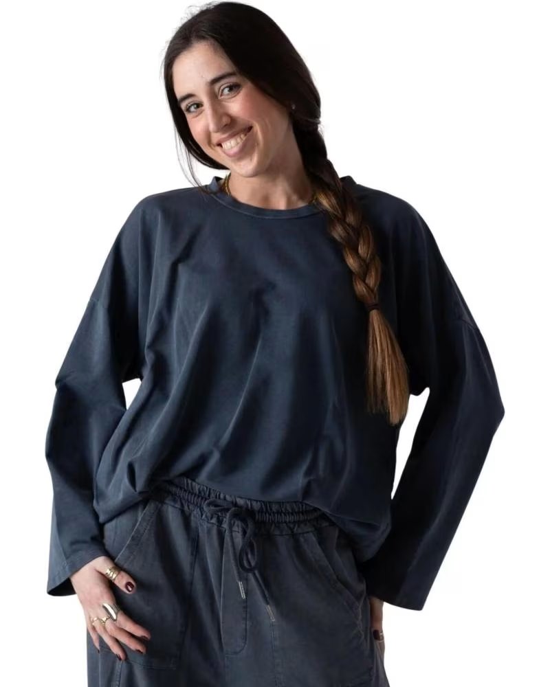WHY NOT COLLECTION SUDADERAS EN COLOR MARINO