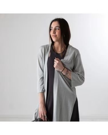 WHY NOT COLLECTION CHAQUETAS Y JERSEIS EN COLOR GRIS CLARO