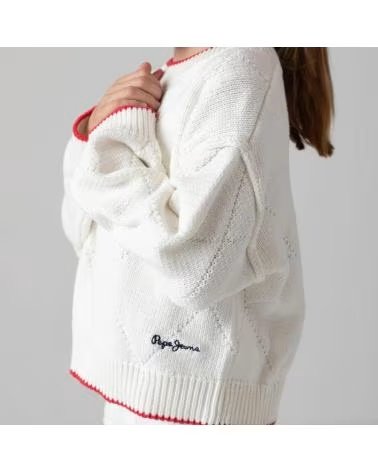 PEPE JEANS JERSEIS EN COLOR BLANCO