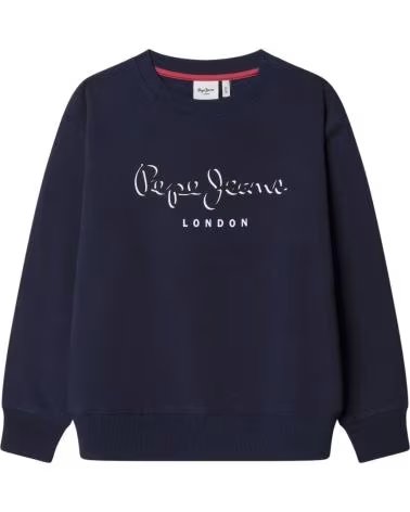 PEPE JEANS SUDADERA PB5800073-595 EN NEGRO PARA NINOS AZUL