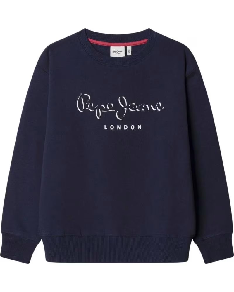 PEPE JEANS SUDADERA PB5800073-595 EN NEGRO PARA NINOS AZUL