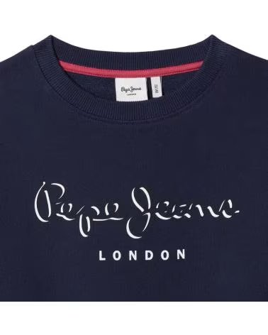 PEPE JEANS SUDADERA PB5800073-595 EN NEGRO PARA NINOS AZUL