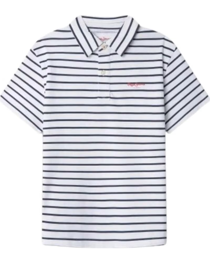 PEPE JEANS POLO DE MANGA CORTA JOSEPH EN MULTICOLOR PARA NINOS AZUL