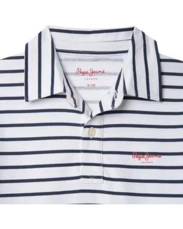 PEPE JEANS POLO DE MANGA CORTA JOSEPH EN MULTICOLOR PARA NINOS AZUL