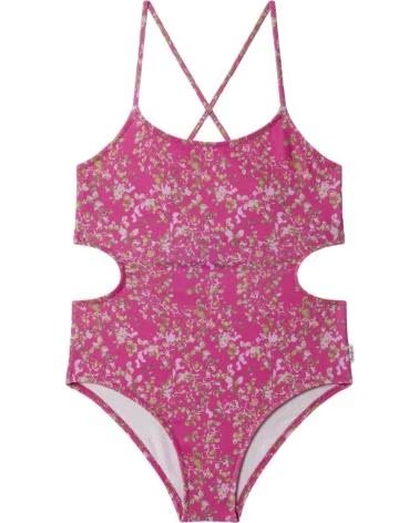 PEPE JEANS FATO DE BANHO PARA MENINA FÚCSIA COM ABERTURAS FUCSIA