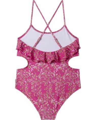 PEPE JEANS FATO DE BANHO PARA MENINA FÚCSIA COM ABERTURAS FUCSIA