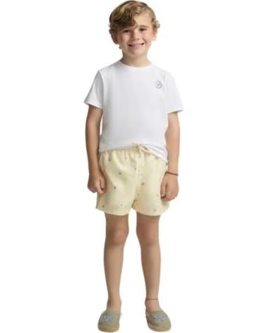 SILBON KINDER-BADEHOSE MIT MUSTER AMARILLO
