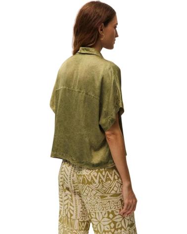 SYSTEM ACTION CAMISA DE MUJER VERDE