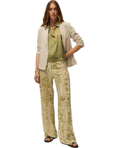 SYSTEM ACTION CAMISA DE MUJER VERDE