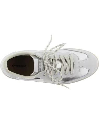 VICTORIA ZAPATILLAS 1126235- EN PLATEADO PARA MUJER PLATA