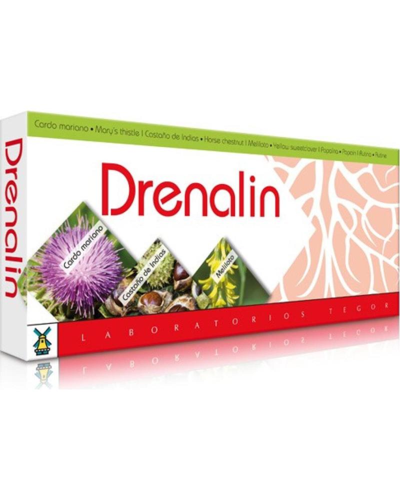 TEGOR DRENALIN - COMPLEMENTO ALIMENTICIO EN AMPOLLAS 10 X 10ML