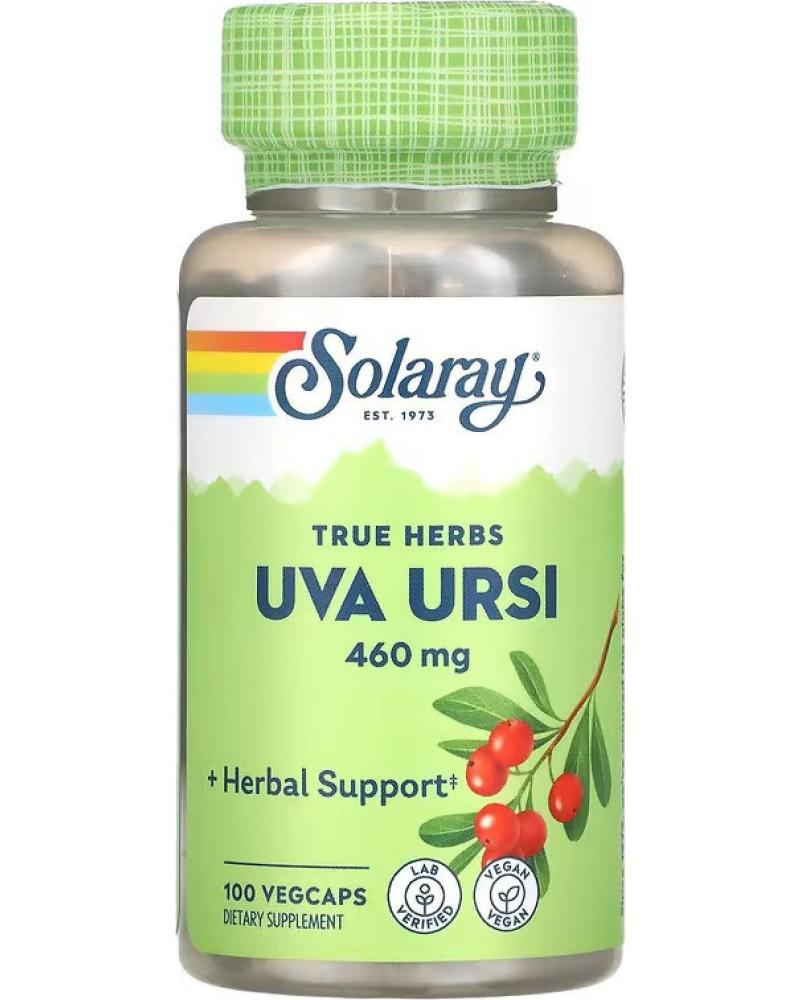SOLARAY UVA URSI GAYUBA 460 MG 100 CÁPSULAS VEGETALES