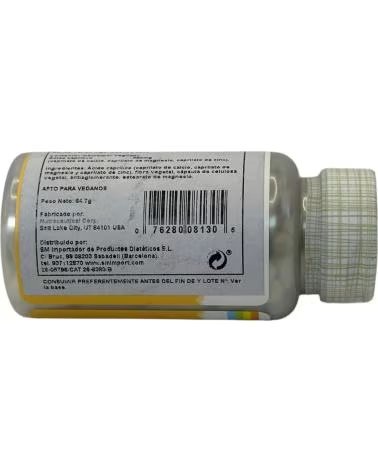 SOLARAY CAPRYLIC ACID ÁCIDO CAPRÍLICO 2163MG 100 CÁPSULAS VEGETAIS