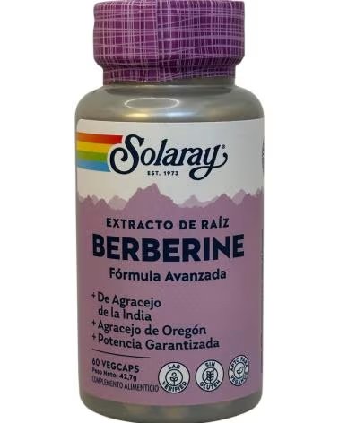 SOLARAY ESTRATTO DI BERBERINA, 60 CAPSULE VEGETALI