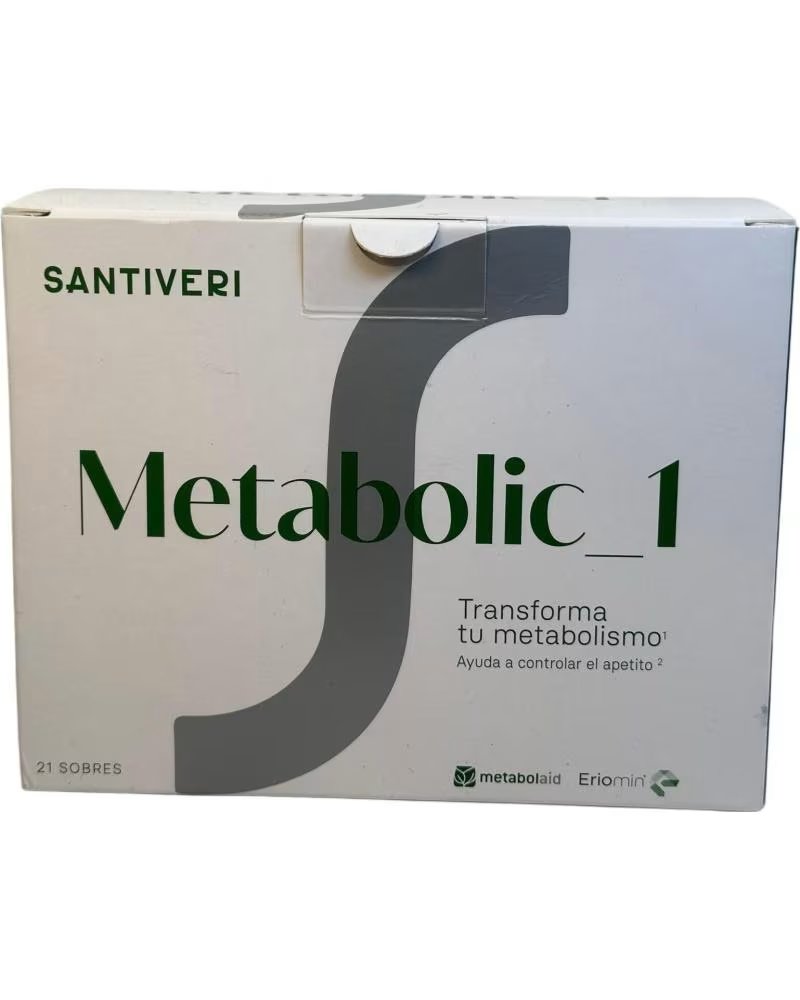 SANTIVERI METABOLIC 1 MONODOSIS 21 SOBRES