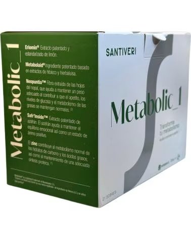 SANTIVERI METABOLIC 1 MONODOSIS 21 SOBRES