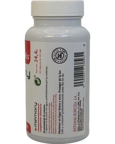 ARTESANIA AGRCOLA AGRICOLA MEMORY BACOPA ASHWAGANDHA 45 CAPSULES